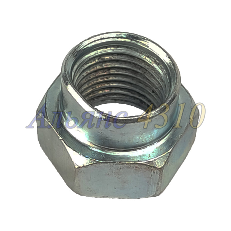 Гайка М16х1,5 пальца амортизатора и шпильки полуоси, самоконтрящаяся (крепление РК) - Индия